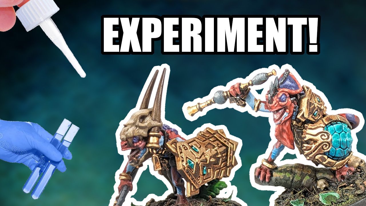 You should experiment with your army recipe | Painting Seraphon