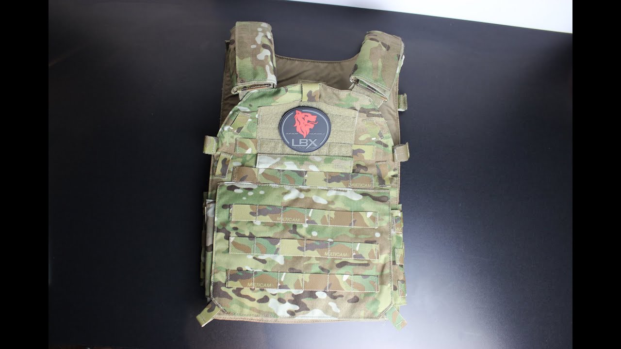 LBX - 0300 Modular Plate Carrier - Multicam - Overview