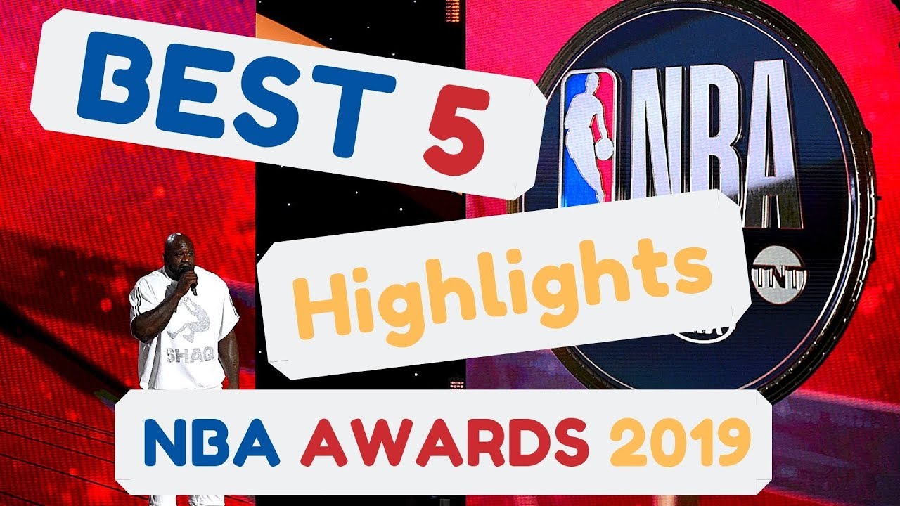 BEST 5 Highlights of NBA Awards 2019 (The last one is HILARIOUS!)