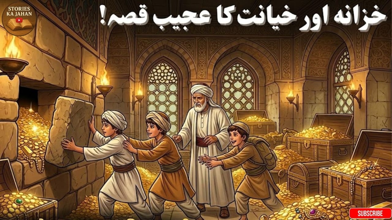 🌟 Khazanah Aur Khayanat Ki Ajeeb Dastan — Lalach Aur Sachai Ka Hairat Angeiz Anjaam 🌟 #lifelessons
