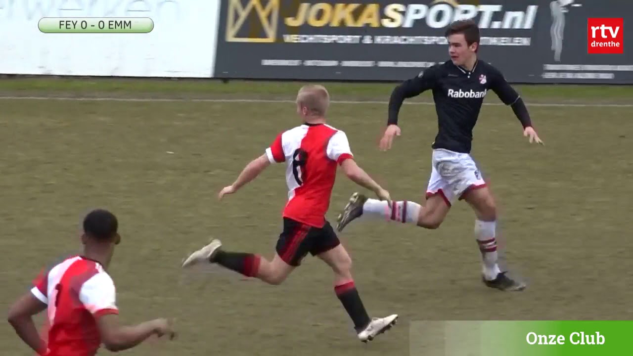 Samenvatting Feyenoord O19 - FC Emmen O19