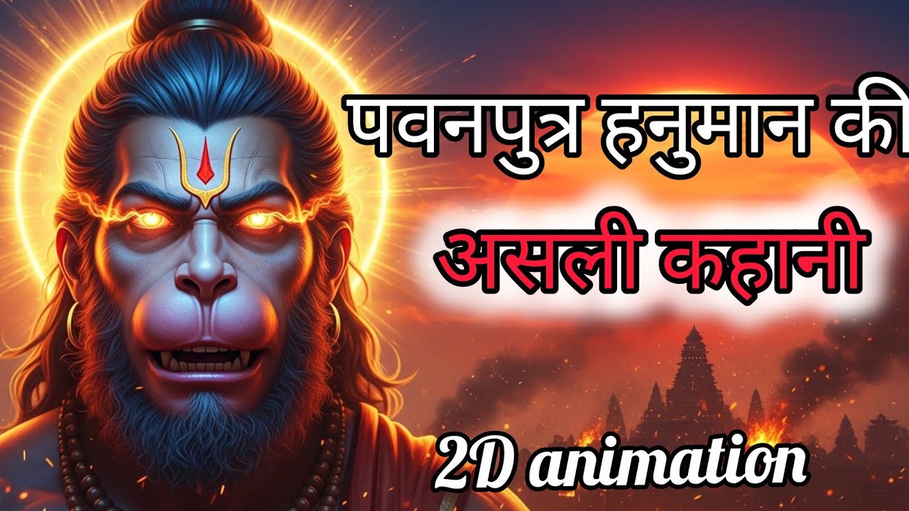 पवनपुत्र हनुमान की असली कहानी | Ram Bhakt Hanuman Full Story**#Hanuman#Bajrangbali#RamBhaktHanuman