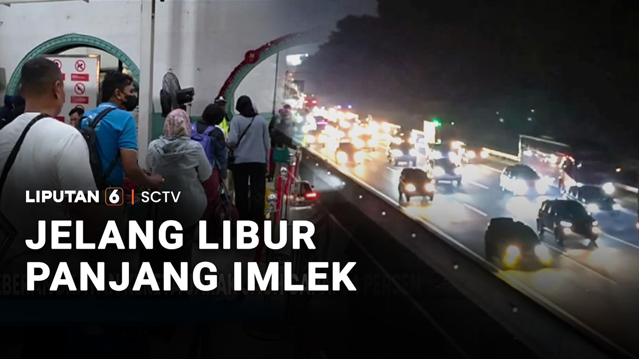 Jelang Libur Panjang Imlek, Ribuan Kendaraan Padati Tol Padaleunyi | Liputan 6
