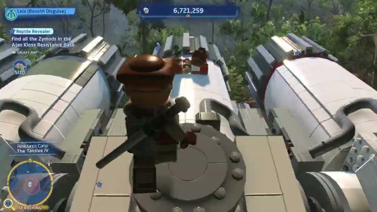 Reptile Revealer - Find All The Zymods In Ajan Kloss Resistance Base | LEGO Star Wars Skywalker Saga