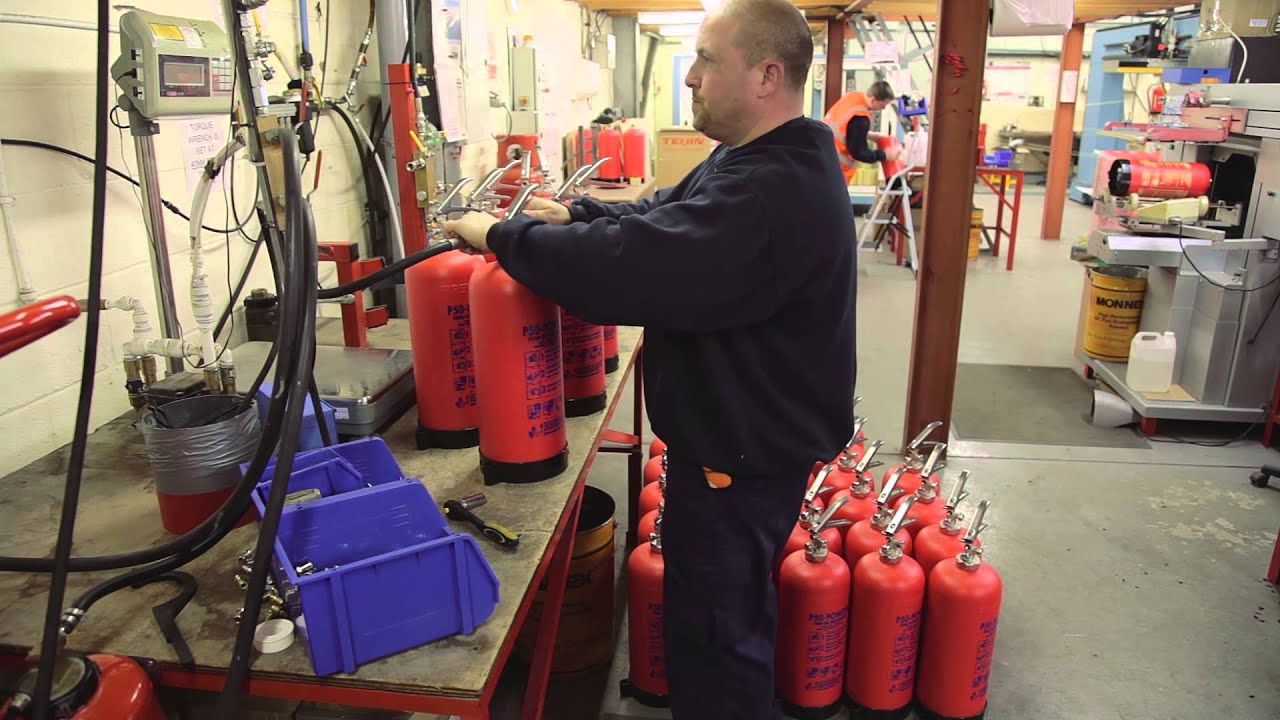 Making P50 Composite Extinguisher