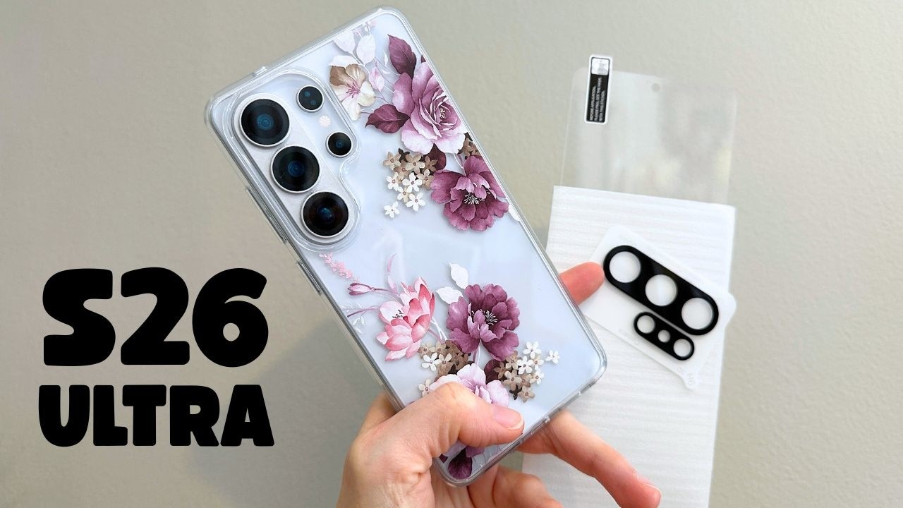 Gviewin Clear Floral Case for Samsung Galaxy S26 Ultra | Demo + Review