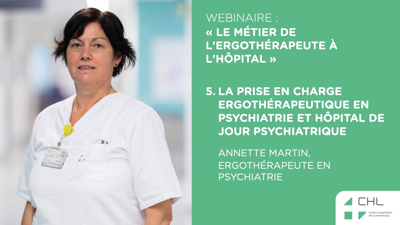 La prise en charge ergothérapeutique en Psychiatrie et Hôpital de Jour Psychiatrique