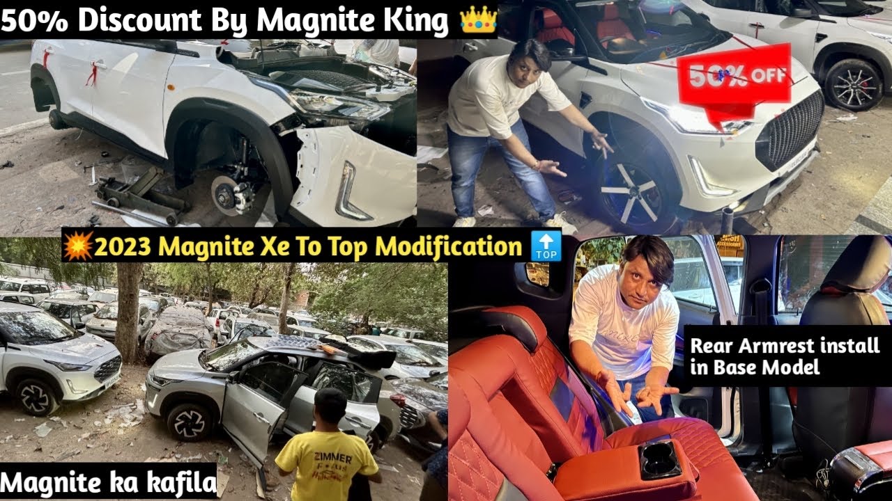 💥 2023 Nissan Magnite Xe Modified🔥Magnite Modified🔥 Magnite Modification🔥 Magnite Xe to top