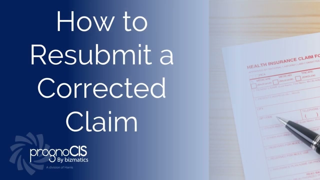 How to Resubmit a Corrected Claim with an ICN/DCN number