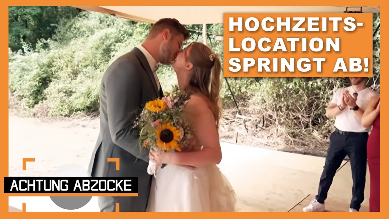 Verliebt, verlobt, verlorenes Geld: Abgezockt bei der Hochzeits-Location! | Achtung Abzocke