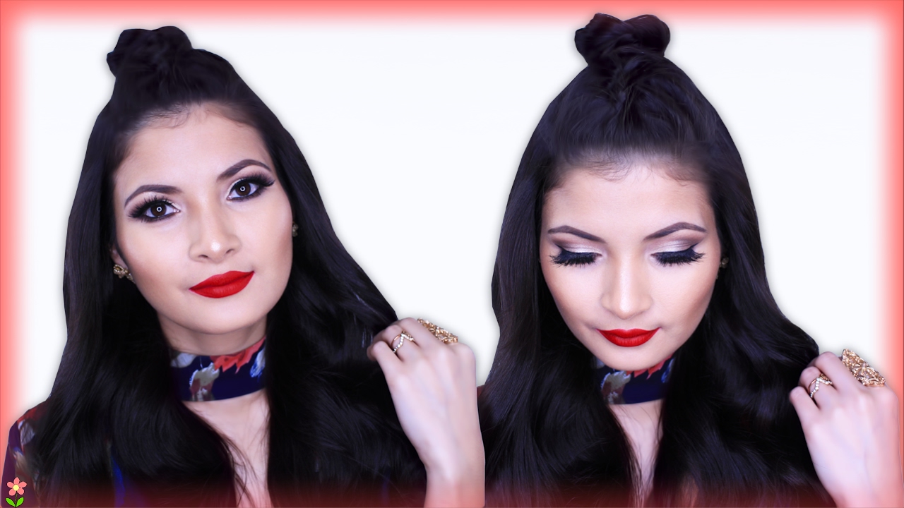 Maquillaje y Peinado Romantico 💘 San Valentin 🦄 Bessy Dressy