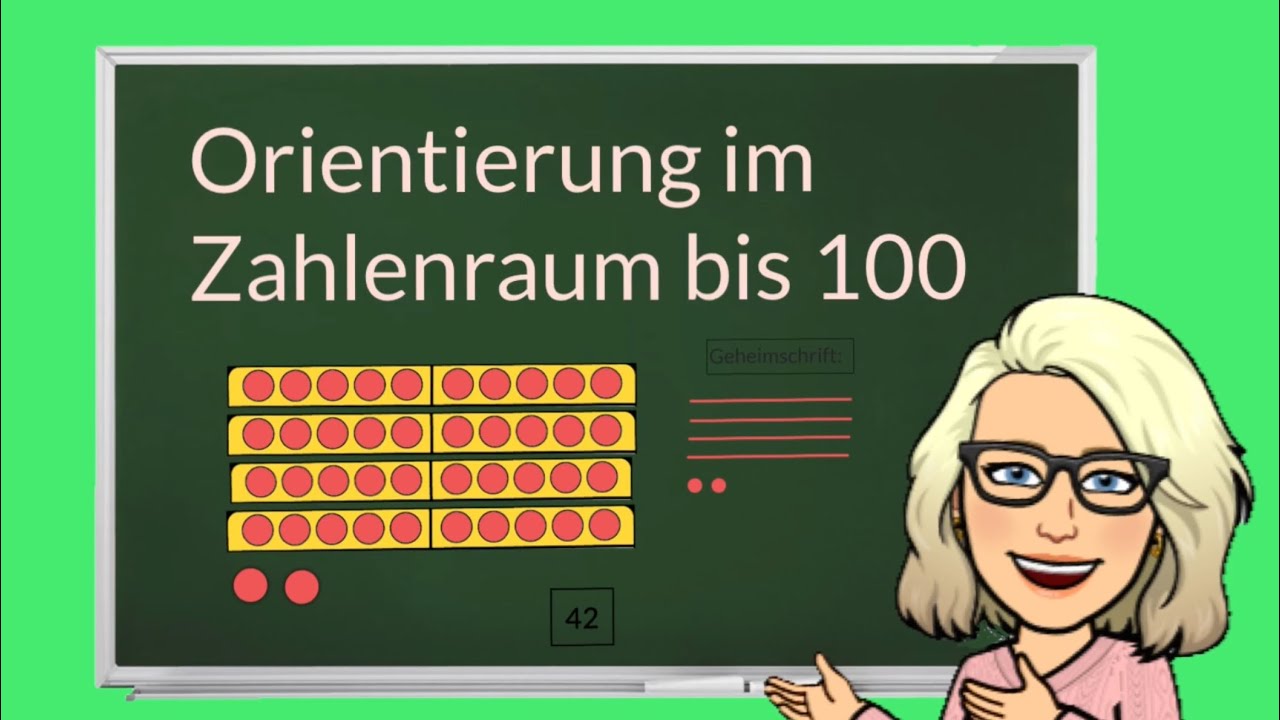 Zahlen bis 100 / Orientierung im Zahlenraum bis 100 / Mathe / Grundschule / Lernen mit Leo /Klasse 2