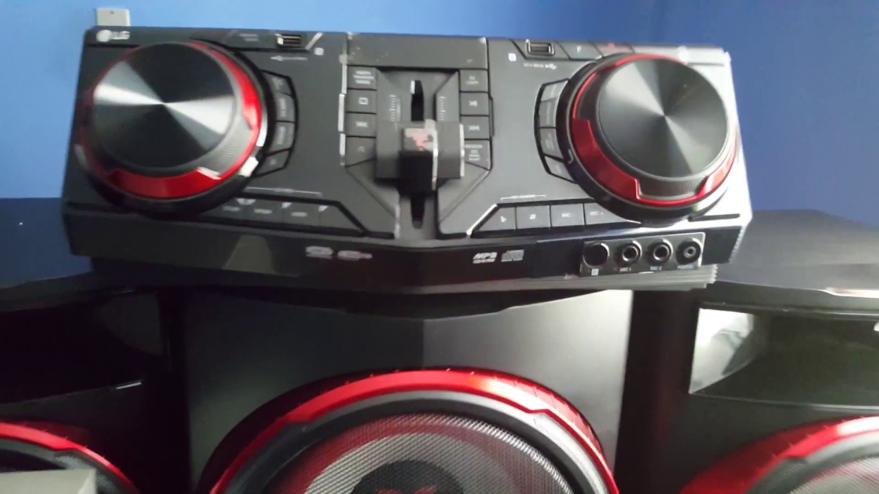 Minicomponente  LG CJ 88 - unboxing - (1080p)