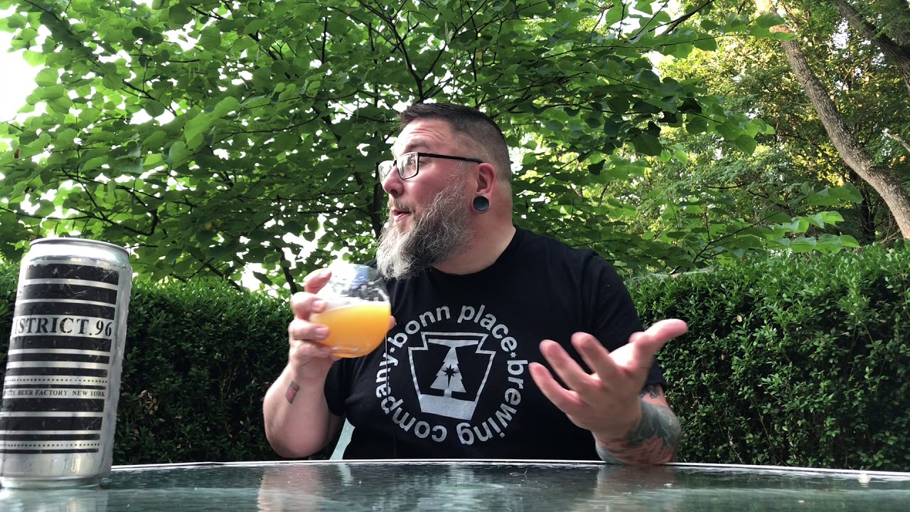 Massive Beer Review 1652 District 96 Beer Factory Freedom or Haze Hazy IPA