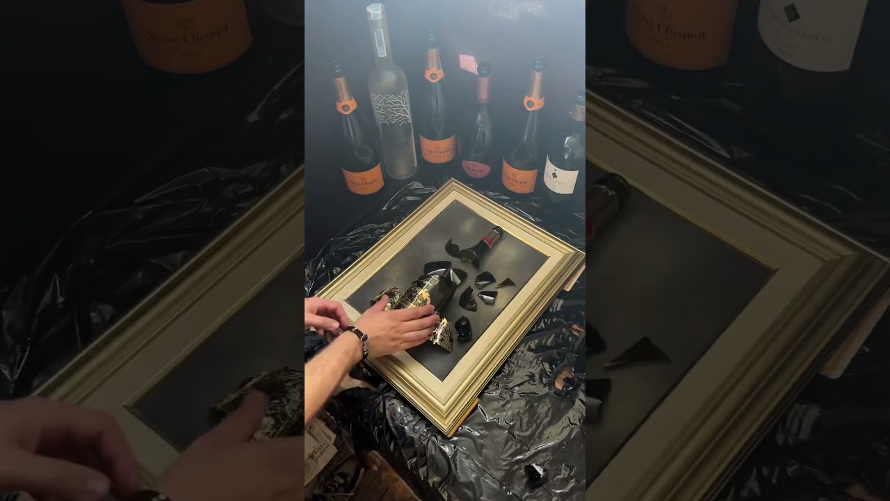 Our fanciest product 👀 #luxury #resin #bottleart #decoration