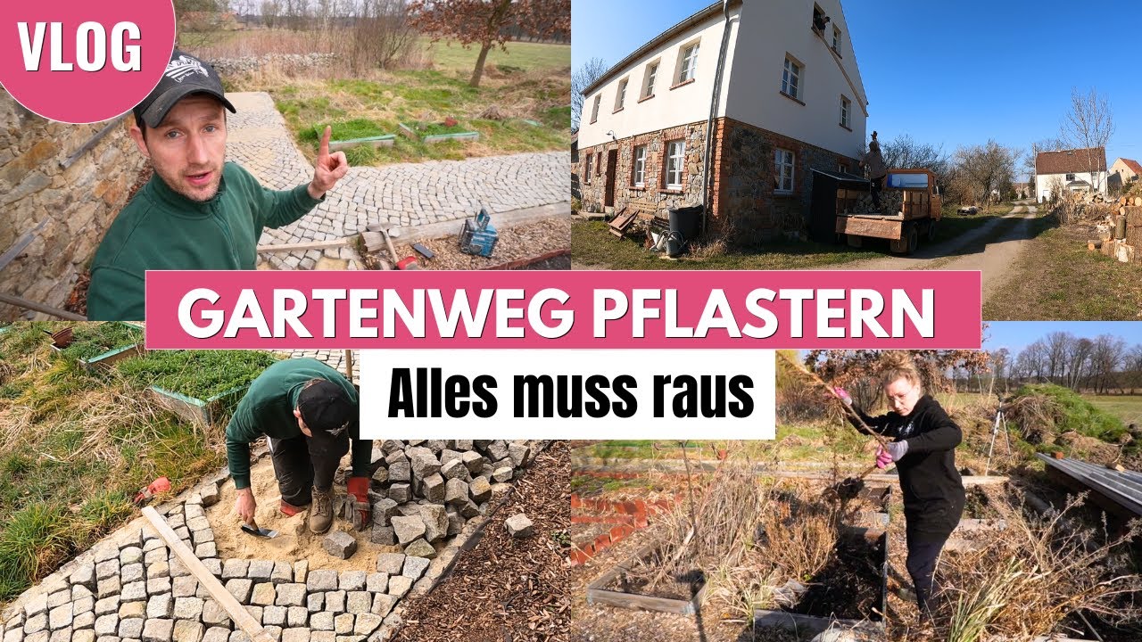 Garten Frühlingsfrisch machen | Meinungsverschiedenheit | Unsere kleine Farm VLOG