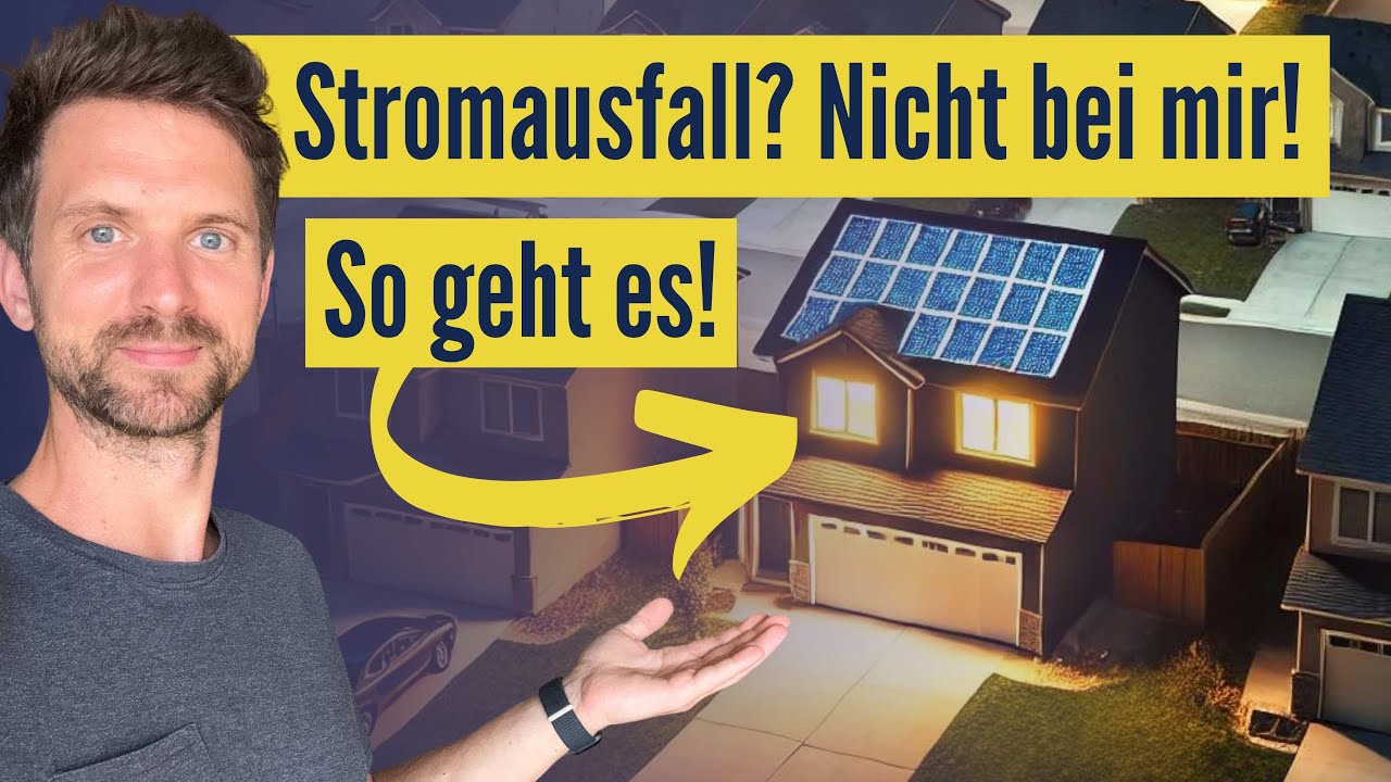 Photovoltaik mit Speicher bei Stromausfall: Wie funktioniert das BackUp?