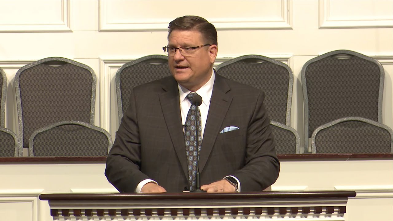 Bro. John Evertson preaching 