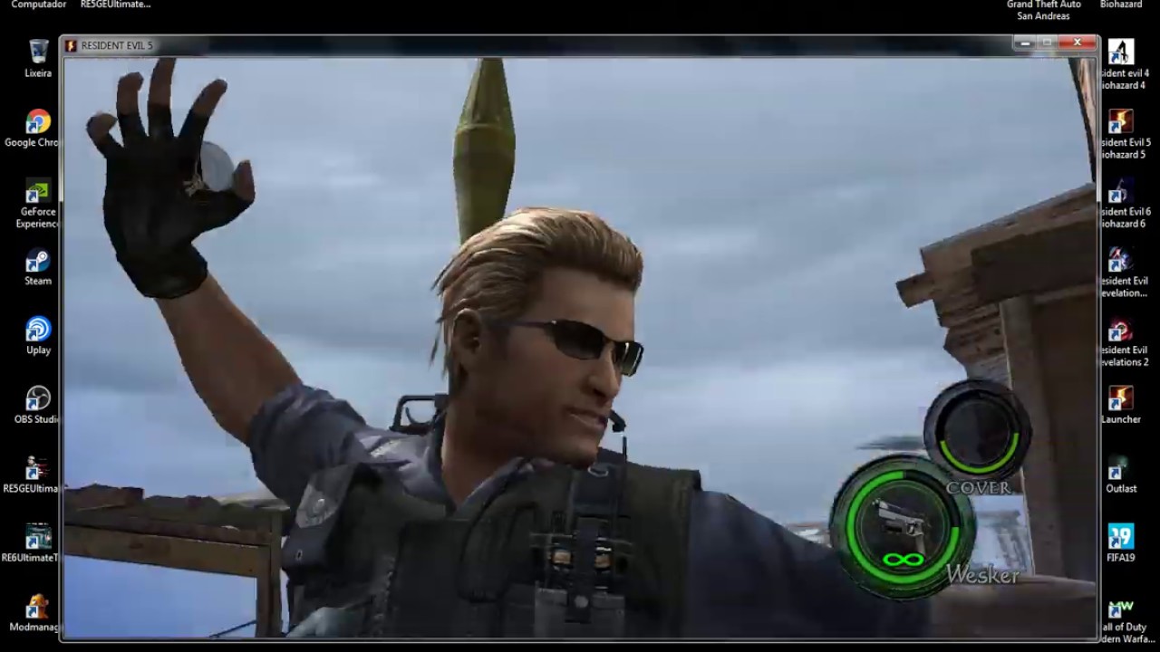 COMO UTILIZAR O ULTIMATE TRAINER NO RESIDENT EVIL 5 GOLD EDITION