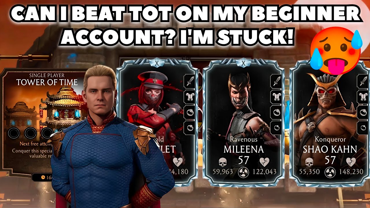 Can I Beat the Tower of Time On My Beginner Account? It's Hard I'm stuck