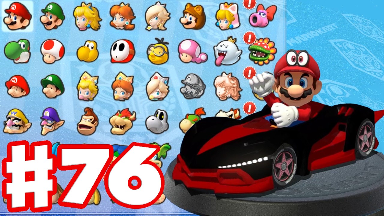 Mario Kart 8 Deluxe Switch Part 76 - Mario drive Dark Reaper Shadow from Sonic Kart Racing
