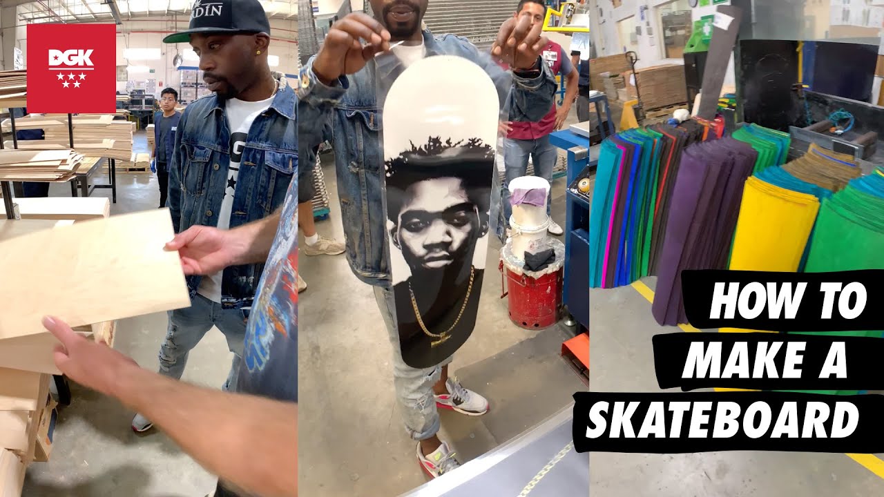 How to Make a Skateboard with Stevie Williams