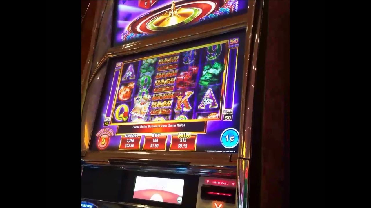 ACTION CASH Slot - BONUS WITH RESPIN FEATURE
