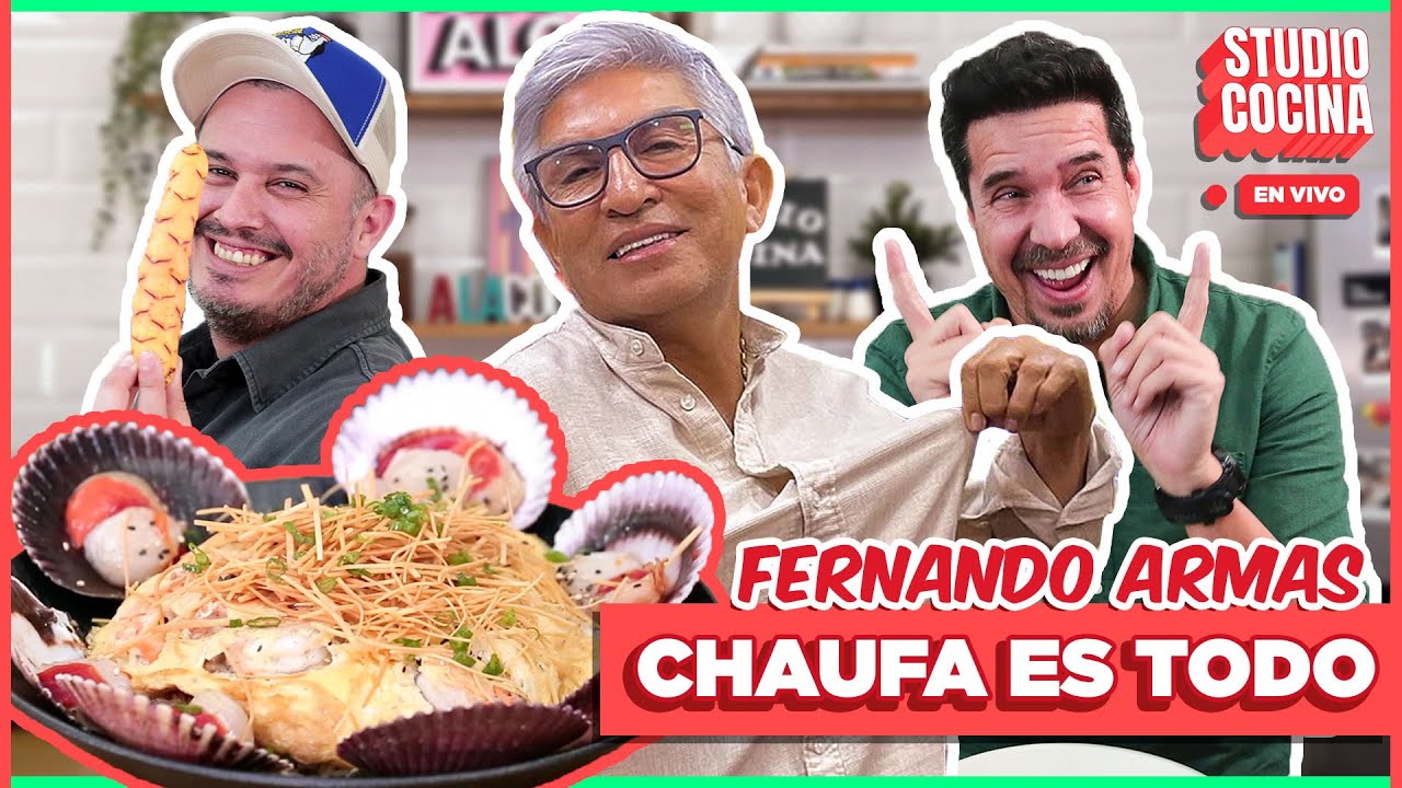 COMEDIANDO CON FERNANDO ARMAS 🥸 I CHAUFA DE MARISCOS