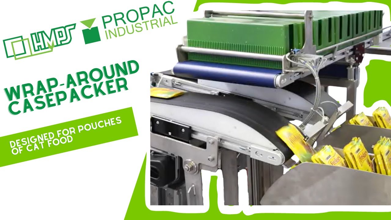 WA57 Wraparound Case Packer - Pouches of Cat Food (10386)
