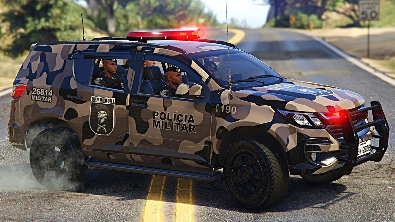 GTA V VIDA POLICIAL - COMANDO CHOQUE / PMSP / PROCURADO PELA JUSTIÇA & TROCA DE TIRO / PARTE FINAL