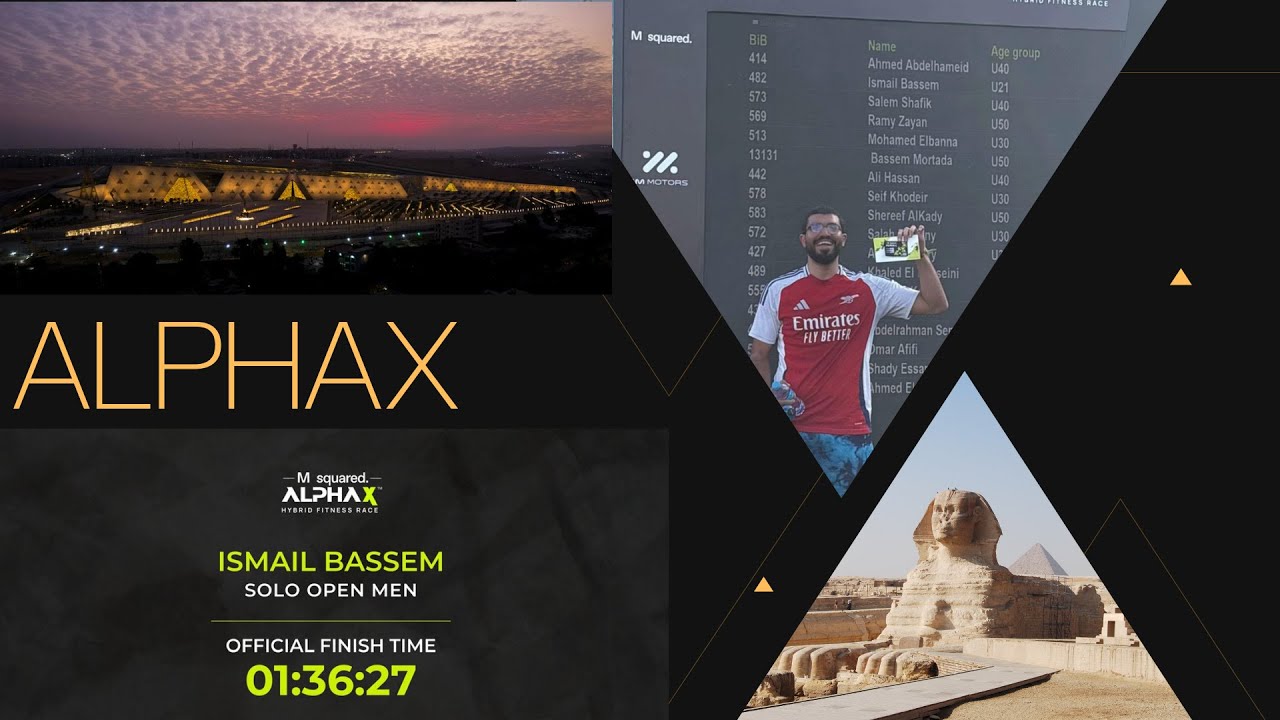 I Tried ALPHAX (Egypt’s HYROX) at the Grand Egyptian Museum!