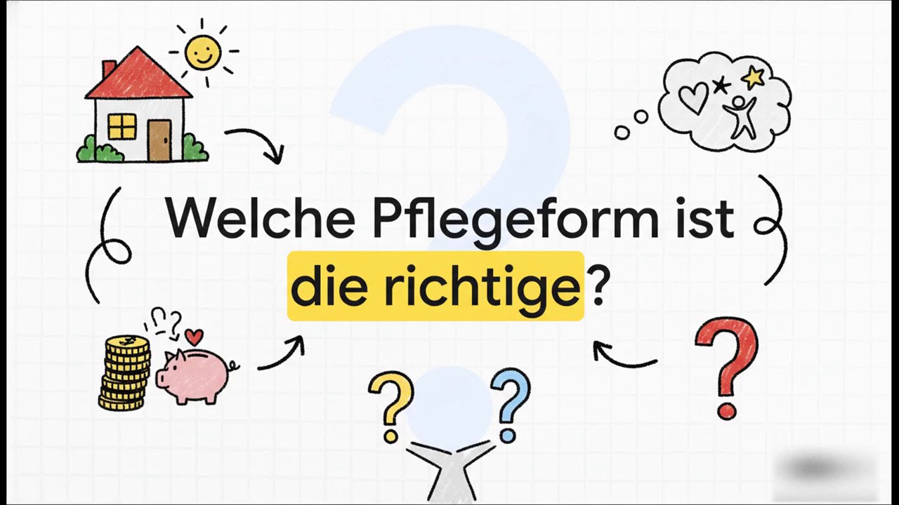 Vier Pflegeformen im Vergleich für die beste Pflege