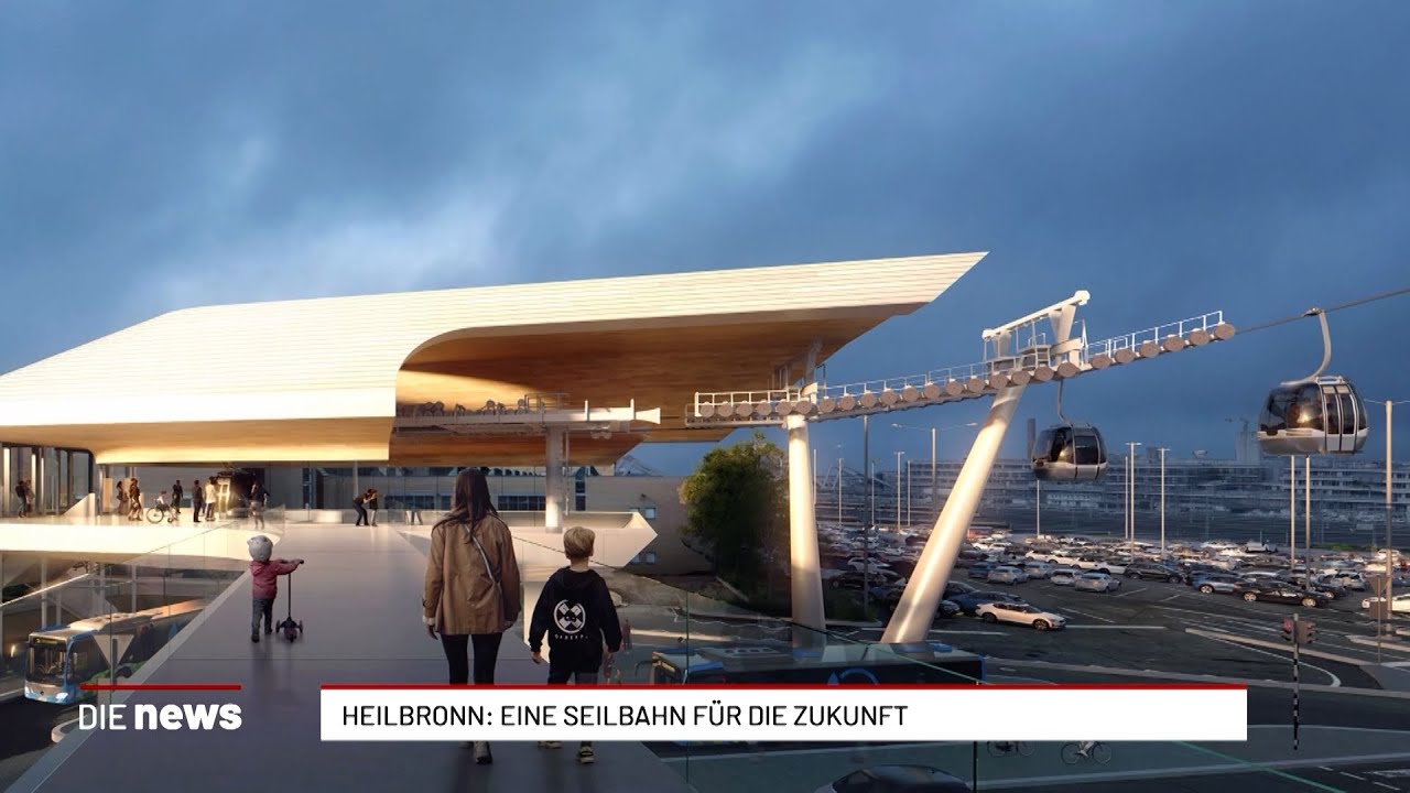 Urbane Seilbahn für die Zukunft in Heilbronn