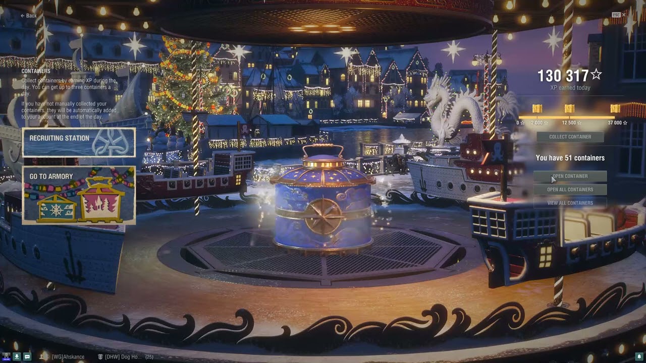 World of Warships: watch me open 79 of Santa's Mega Gift containers 2024