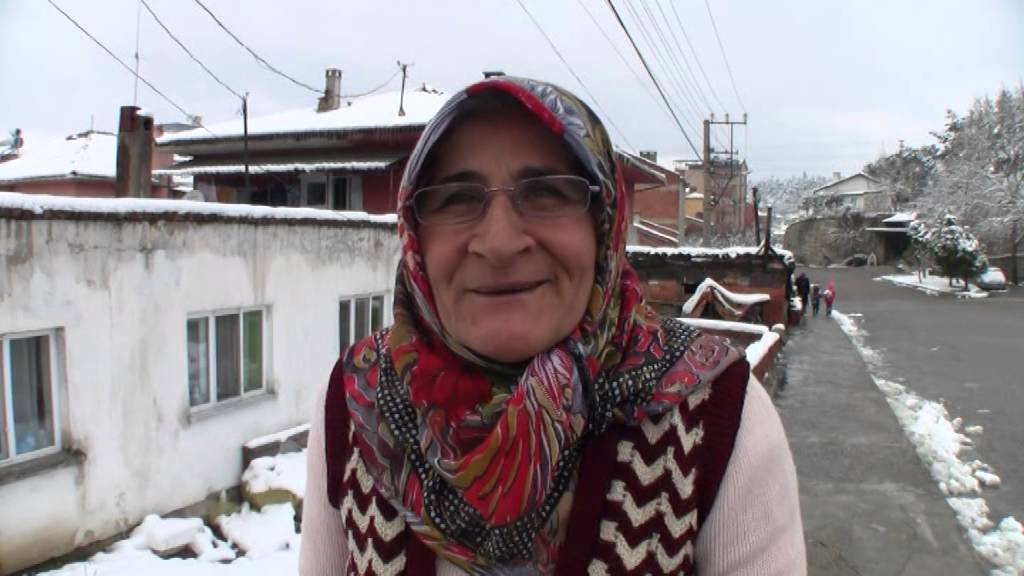 Bigadiç te kar Manzaraları 19 01 2016