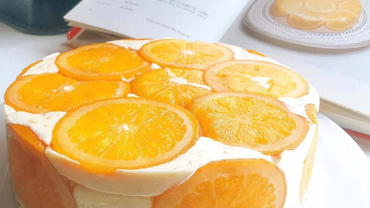 How to make refreshing, delicious, show-stopping Upside-down orange cake | A tiny whisk 🎂