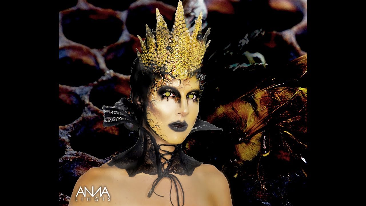 QUEEN OF BEES MAKEUP TUTORIAL