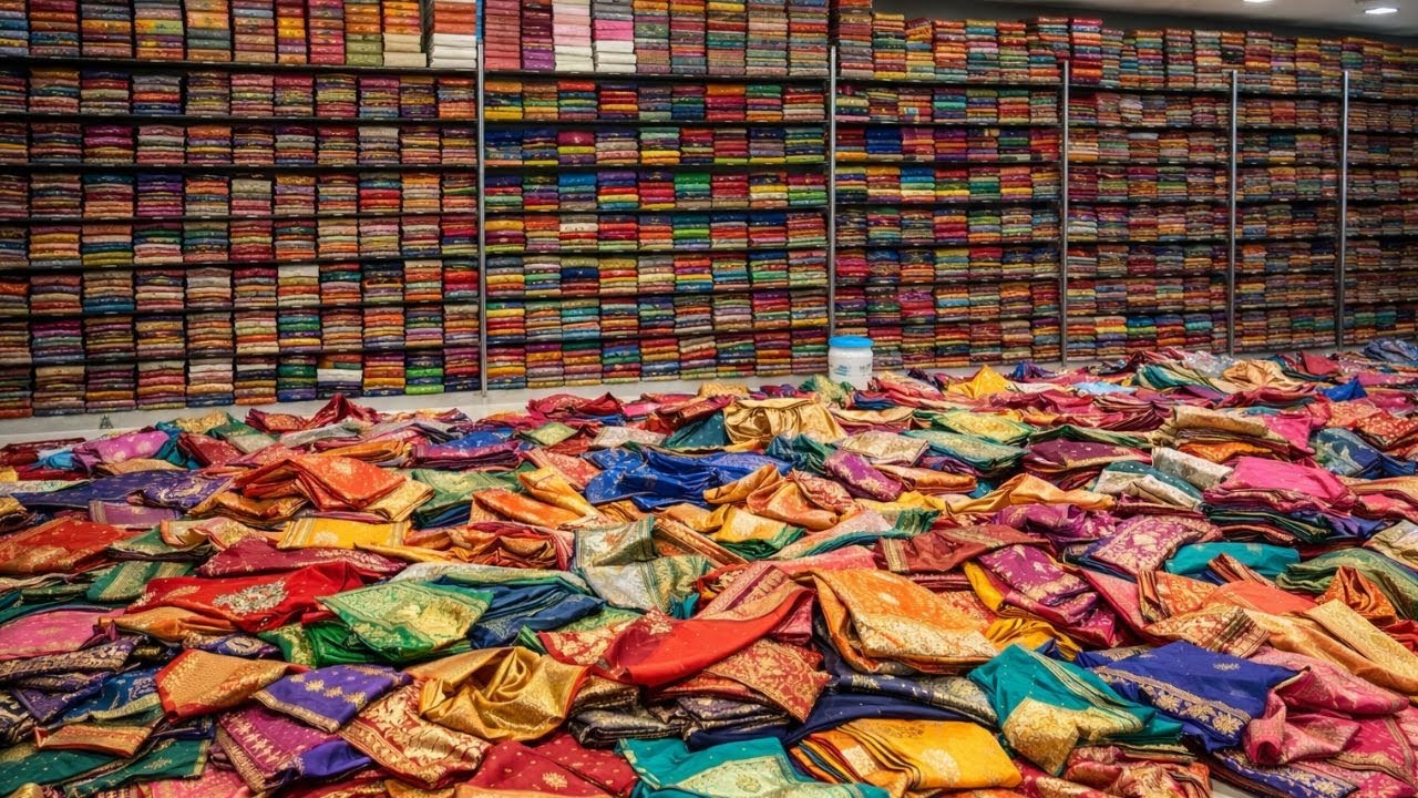 Surat Saree Manufacturer | Surat saree wholesale market 