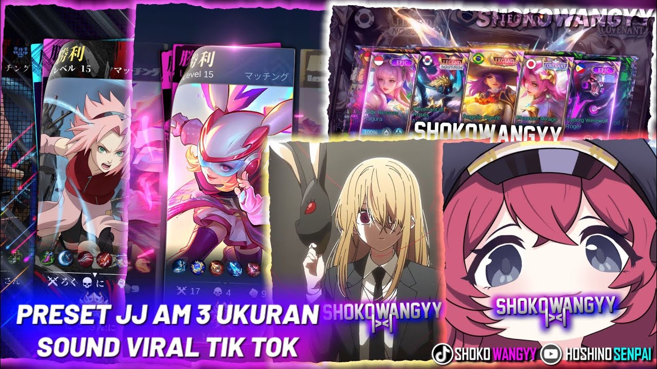 2 PRESET JJ AM 3 UKURAN DJ VIRAL TIKTOK,SHOKOWANGYY😋🤟
