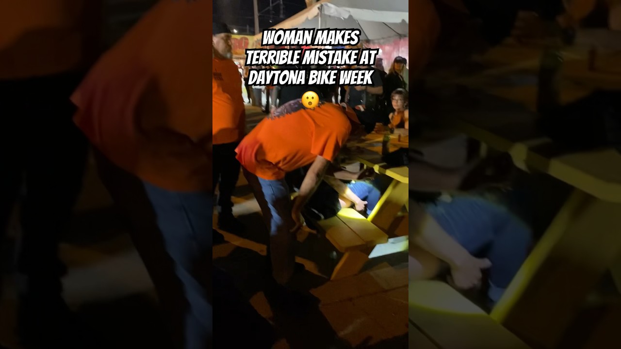 Why NOT to Drink Too Much at Daytona Bike Week