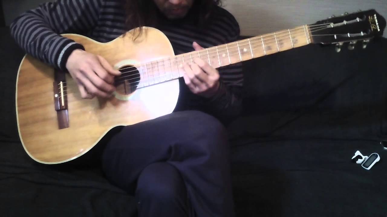 Ragtime Blues acoustic guitar