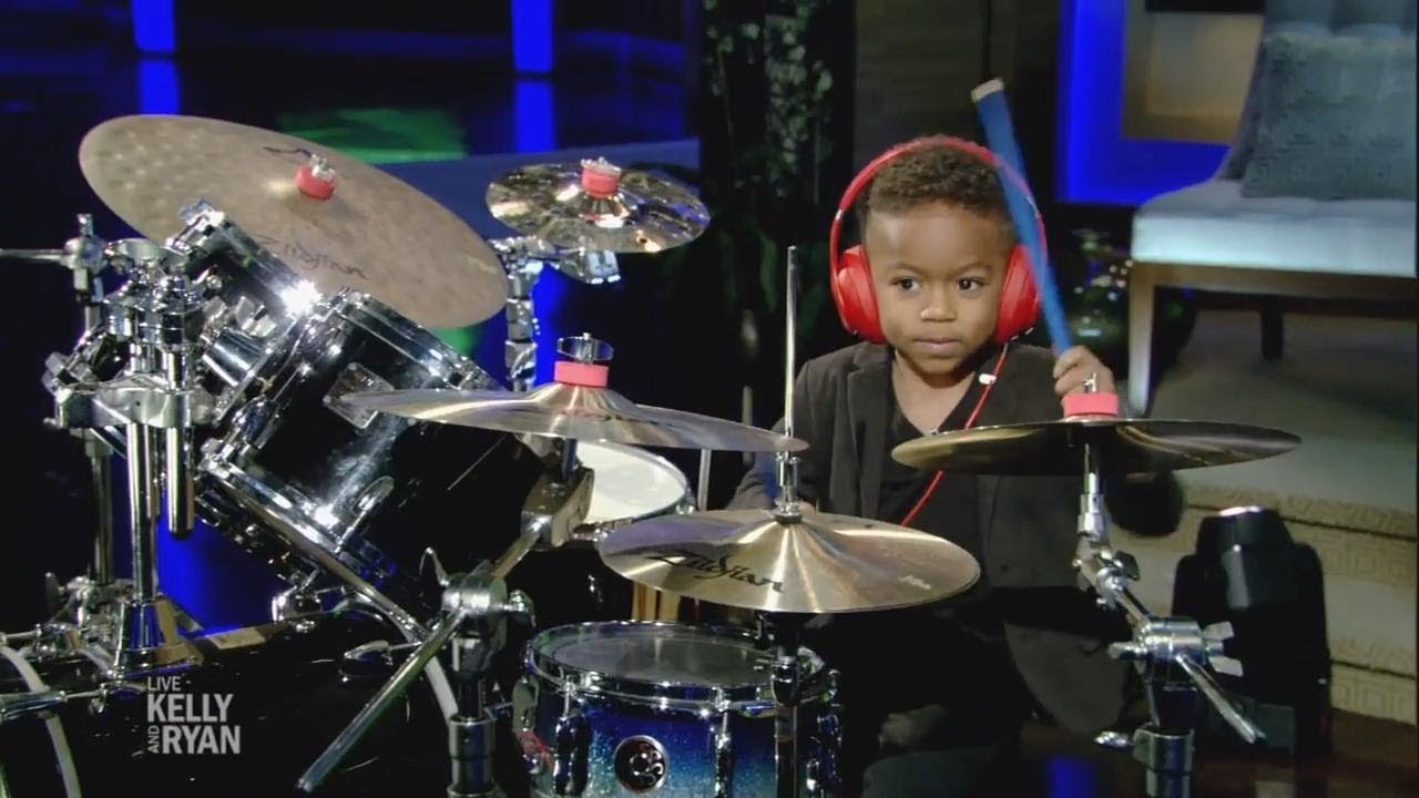 Amazing Kids: Baby Drummer L.J. Wilson