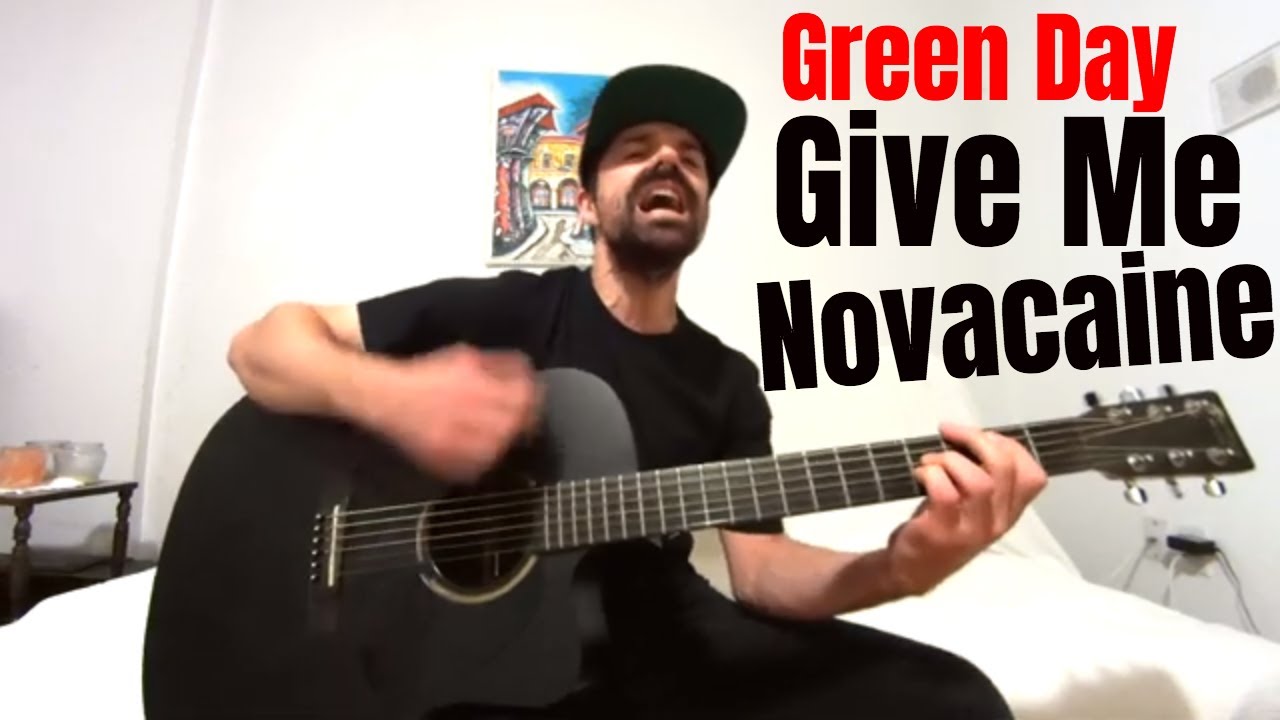 Give Me Novacaine - Green Day [Acoustic Cover by Joel Goguen]