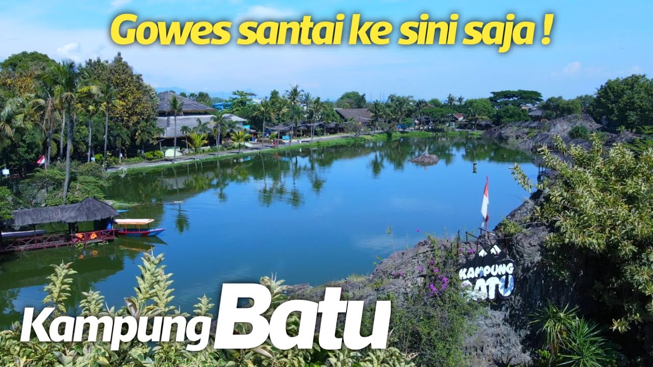 Rute Gowes Datar di Bandung ke Kampung Batu Malakasari Ini Cocok Untuk Gowes Santai