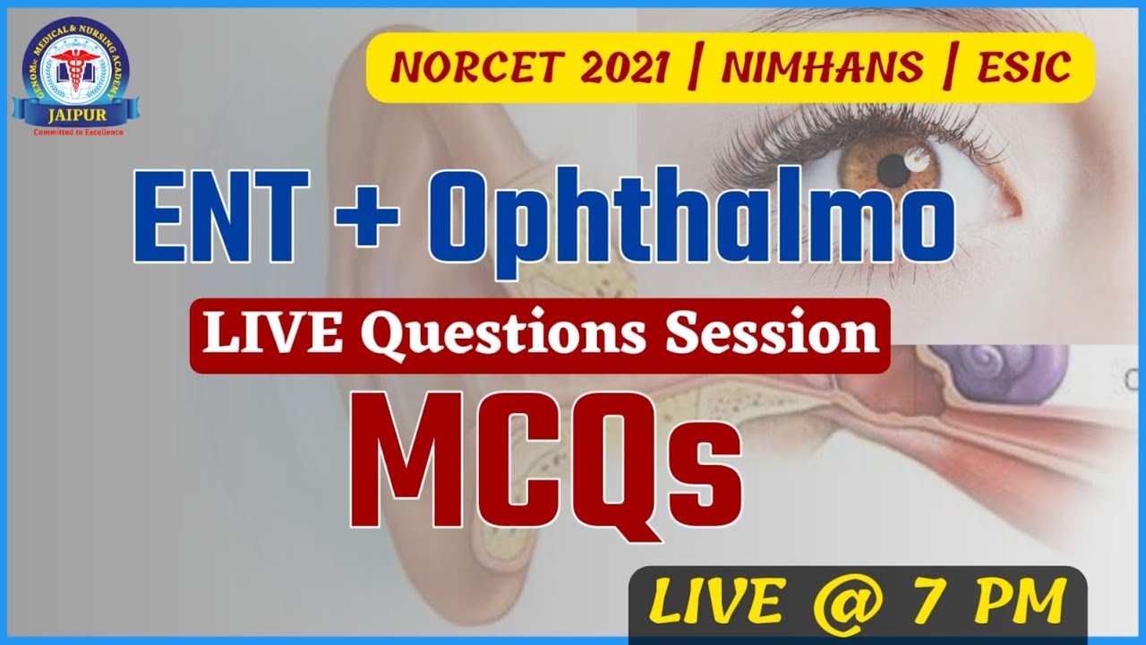 GENOMic NORCET 2021 || ENT Live Questions Session