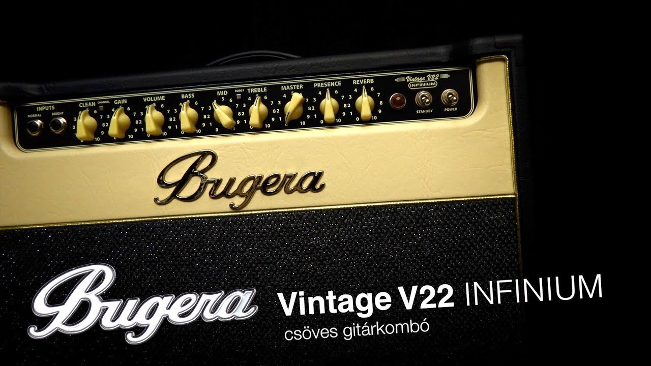 BUGERA V22 INFINIUM csöves gitárkombó