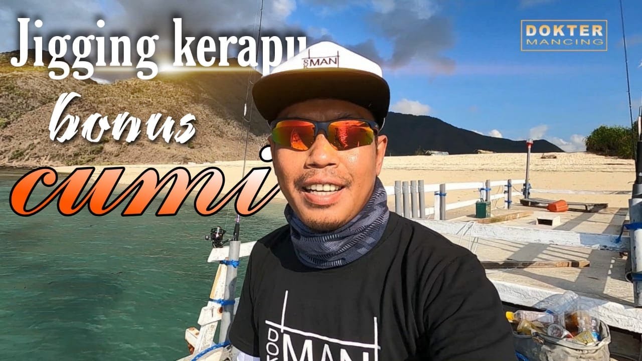 Cumi Besar Juga Mau Makan Metal Jig. Mancing Ultralight dan Heavy Jigging