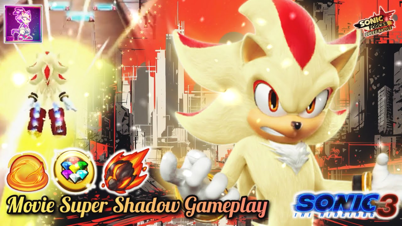 НОВЫЙ ЛУЧШИЙ СУПЕР!!! | Sonic Forces Speed ​​Battle | Геймплей Movie Super Shadow