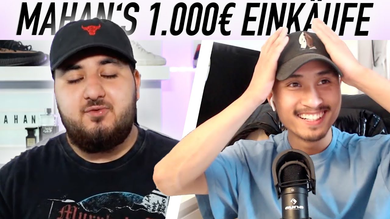 MAHAN kauft komische Klamotten f&uuml;r 1000&euro; .. 🥴 aber nO FroOnT bRuDA | bhpLIVE
