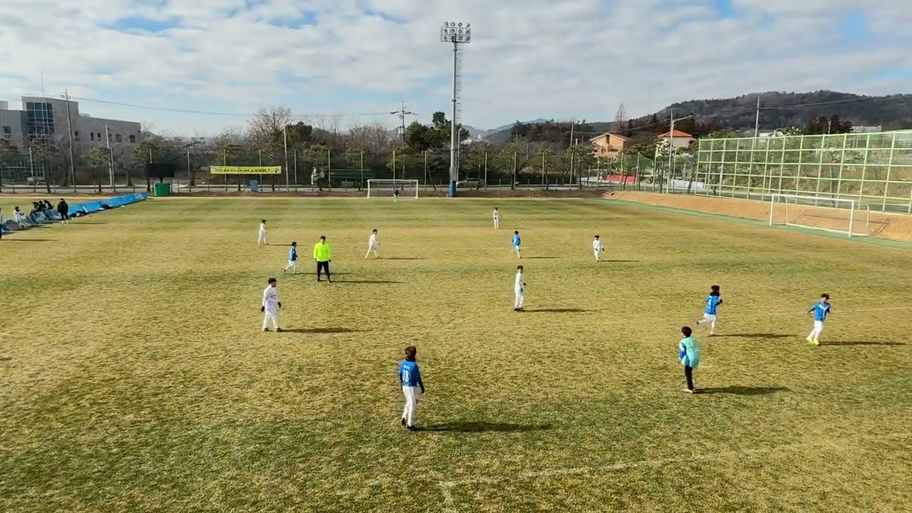5학년 송도FC vs 청주연세(1월9일)전반